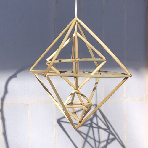 お家で楽しく物作り！【動画付き手作りキット】ヒンメリ