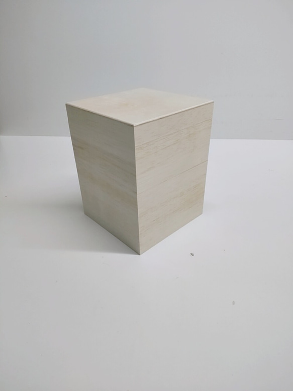 木箱正方形　浅型・深型２種（￥１５００） 6枚目の画像