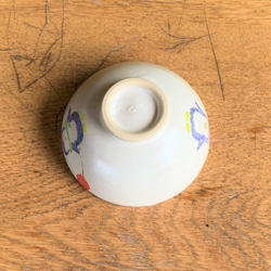 子供食器　お茶碗　陶磁器「ふうせんペンギン」 4枚目の画像