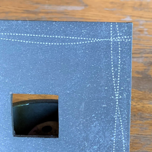 黒陶花の額縁(スクエア) 陶器 一輪挿し 一輪挿し・花瓶・花器 しもつけ