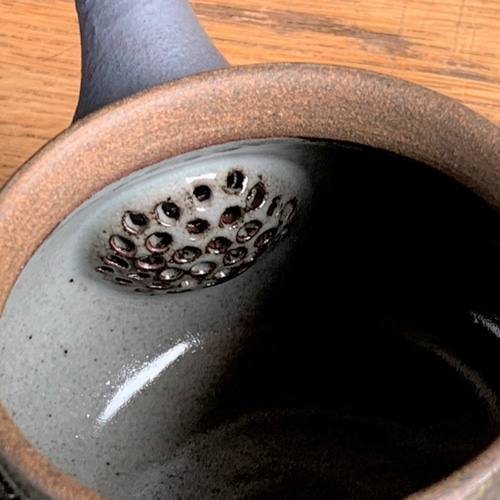 ストライプポット 陶器 紅茶 煎茶 ポット・急須 しもつけ窯 通販