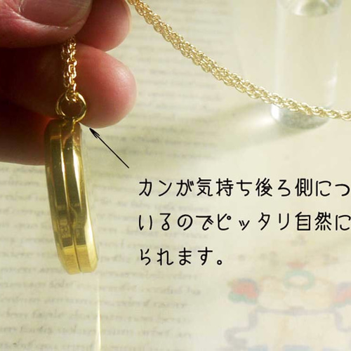 わか様オーダー品 K18GP☆メモリアル☆ロケットペンダントforペット 