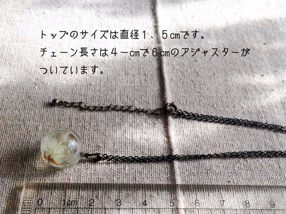 Botanical  jewelry　草牡丹 2枚目の画像