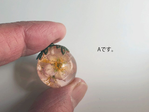 たいへん小さな桜のネックレス M 4枚目の画像
