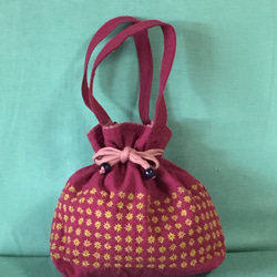 持ち手付き巾着袋 のおすすめ人気通販 検索結果｜Creema(クリーマ