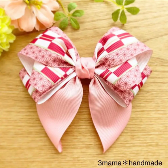 小紋 LEONARD 浜ちりめん 個性的 薄群青色 正絹 反物 小紋 LEONARD 浜