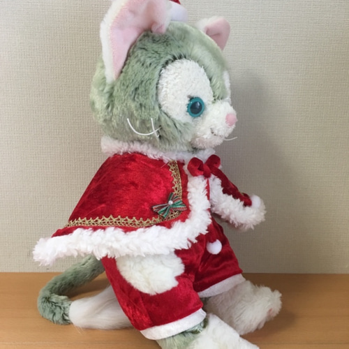 ジェラトーニ (Sサイズ)クリスマス コスチューム／サンタ ぬいぐるみ