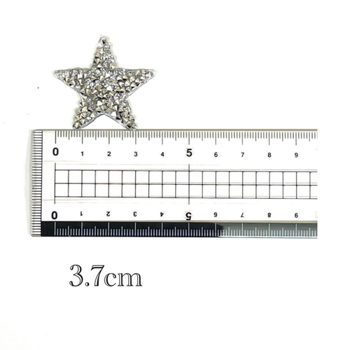 星ワッペン スターワッペン アイロンワッペン キラキラワッペン デコ 2  