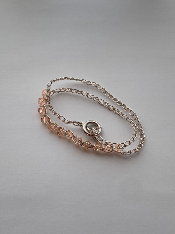 ☆高級感 無くせ ☆ハンドメイド☆シルバー純度950☆ブレスレット