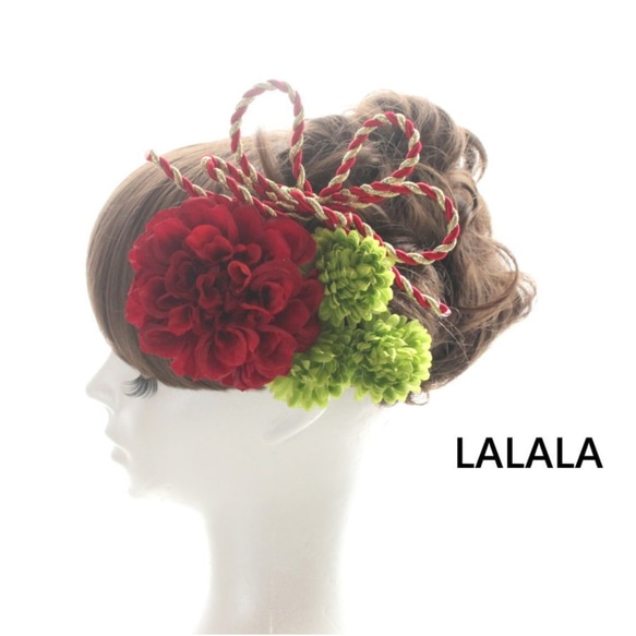 lalala 髪飾り　成人式　ウェディング　kmk-022 1枚目の画像