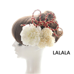 lalala 髪飾り　成人式　ウェディング　kmk-026 1枚目の画像