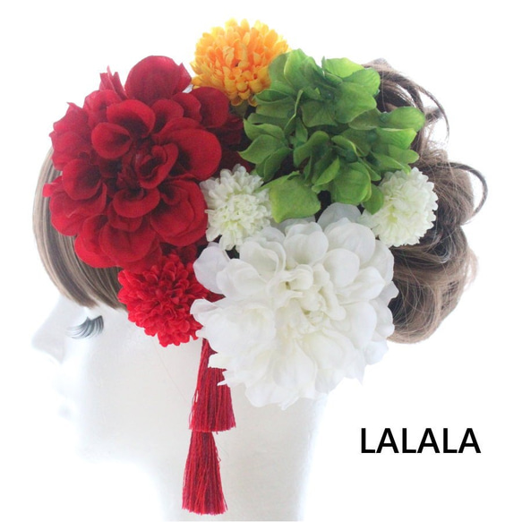 lalala 髪飾り専門店　　　　kmk-089 5枚目の画像