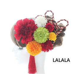 lalala 髪飾り専門店　　　　kmk-163 1枚目の画像
