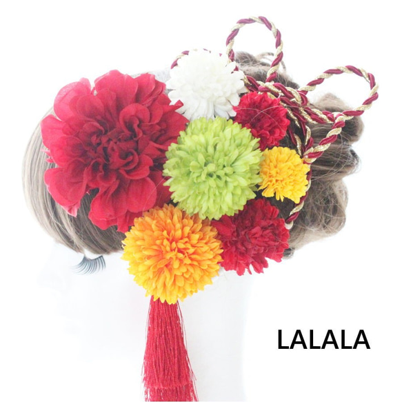 lalala 髪飾り専門店　　　　kmk-163 5枚目の画像