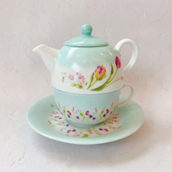 【新品/未使用】ポーセラーツ/ティーセット 0_33a5805d6096c59bb3113619d8df