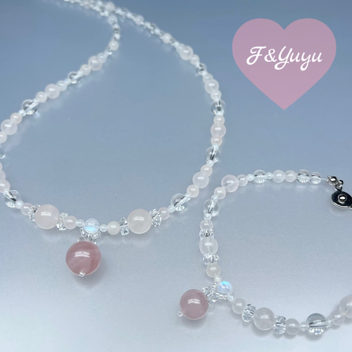 天然石ネックレス＆ブレスレット