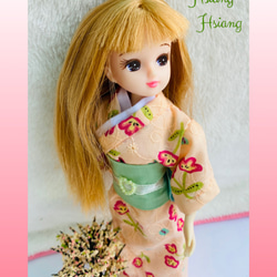 **Hsiang Hsiang**—リカちゃんのお洋服--licca--莉卡娃娃--花漾日式和服 第7張的照片