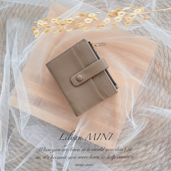 おすすめ イタリア産・山羊革 二つ折り財布 カードケース 高級本革