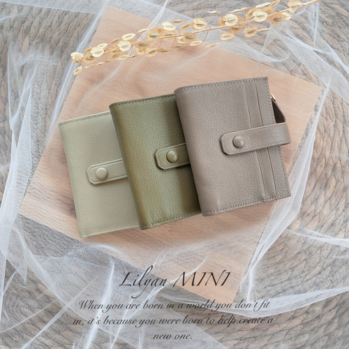 おすすめ イタリア産・山羊革 二つ折り財布 カードケース 高級本革