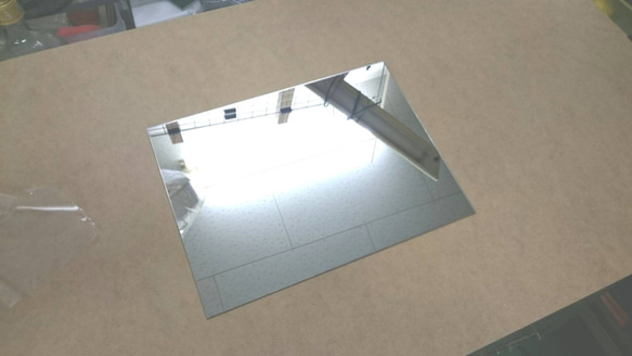 アクリル ミラー板 　表面硬化板　最上クレード　「２枚セット」 1枚目の画像