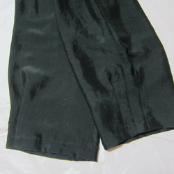 着物リメイク　黒シリーズ　パンツ（F）11号 4枚目の画像