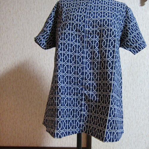 浴衣地のチュニックF チュニック 工房YYST 通販 5701982｜Creema