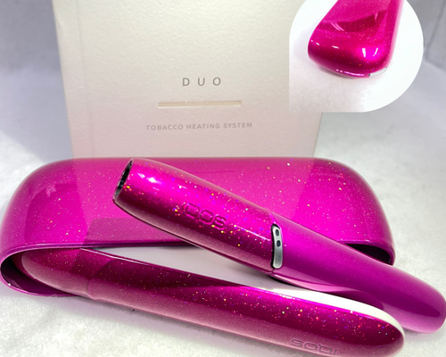 【在庫あり/即出荷可】 IQOS 新品未使用 ⭐︎ アイコス3 カスタム ピンク キラキラ DUO 財布・ケース・小物入れ
