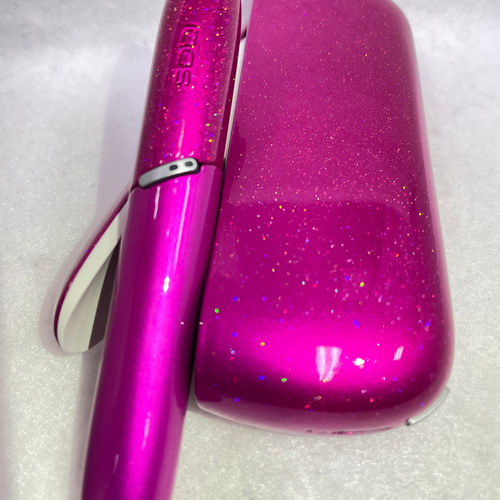 ⭐︎ 新品未使用 IQOS アイコス3 DUO キラキラ ピンク カスタム