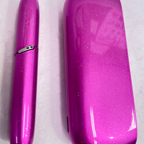 ⭐︎新品未使用 IQOS アイコス3 DUO キラキラピンク カスタム ペイント