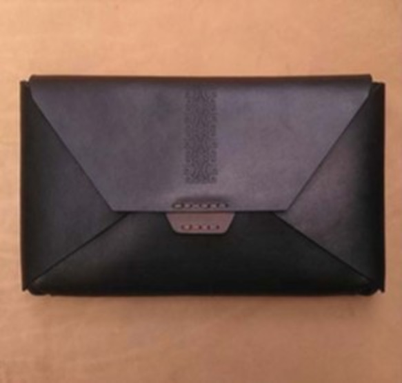JANÉDAN ASTA ブラック シームレス クラッチバック 最優秀賞作品 