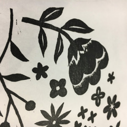 花の木版画 / A4 / 額無し 7枚目の画像