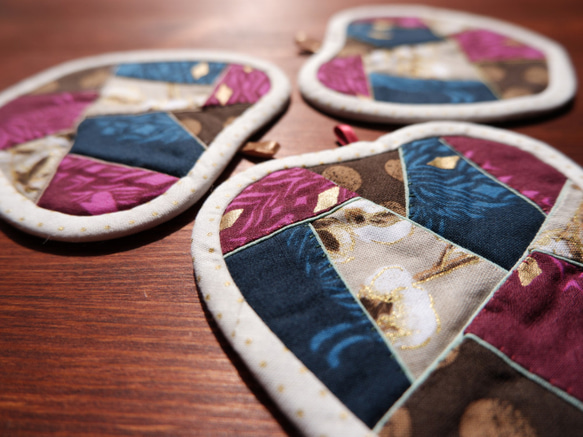 りんごのコースター（3枚組） ～マジックアワー～ 4枚目の画像