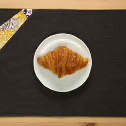 ランチョンマット ～キラキラはじける～ チャコールブラウン 1枚目の画像