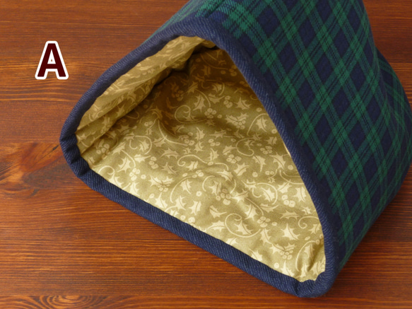 【再販】三角ティーコージーとマットのセット ～野点（のだて）～ 2枚目の画像