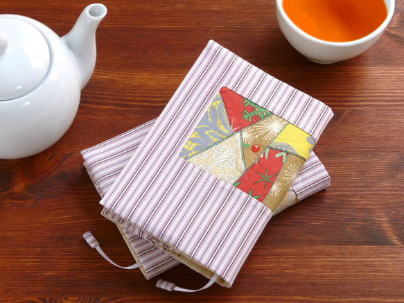 【再販】ブックカバー（文庫判） ～ほおずきの香り～ 1枚目の画像