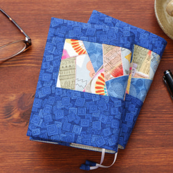 【再販】ブックカバー（文庫判） ～陽気なカモメ、風に乗る～ 4枚目の画像