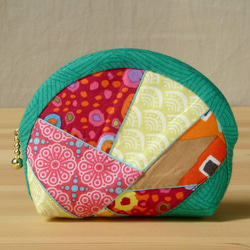 小さめポーチ ～宴（うたげ）～ 2枚目の画像