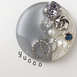 ◇受注制作◇【レジン＊ポニーフック・ヘアゴム・帯留め】たっぷり