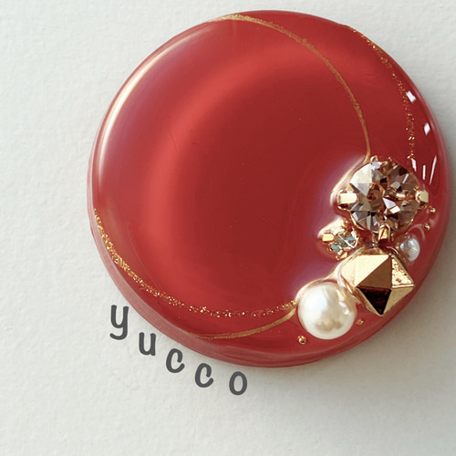 1277】レジン 紅葉 ヘアゴム ポニーフック ブロ―チ ハンドメイド 受注