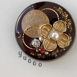 ◇受注制作◇【レジン＊ポニーフック・ヘアゴム・帯留め】おおきな