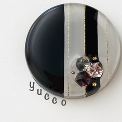 ◇受注制作◇【レジン＊ポニーフック・ヘアゴム・帯留め】シンプル