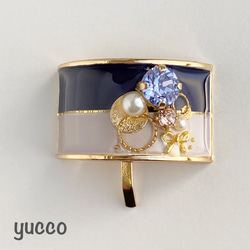 ◇受注制作◇【レジン＊ポニーフック・ヘアゴム・帯留め】たっぷり