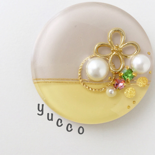 おーれ様❁⃘*お取置き【レジン＊ポニーフックヘアゴム帯留め】計2点