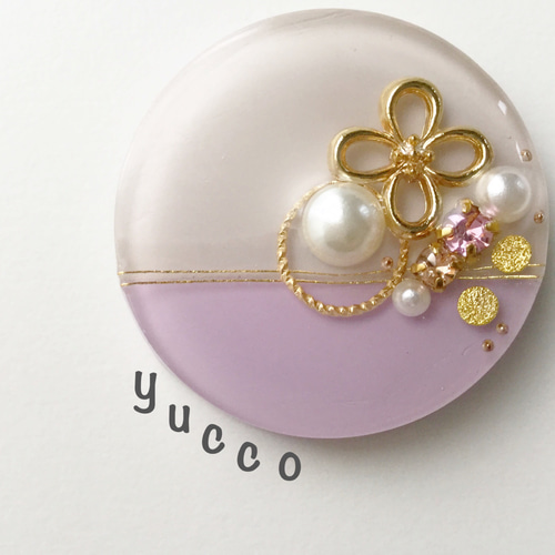 ◇受注制作◇【レジン＊ポニーフック・ヘアゴム・帯留め】たっぷり