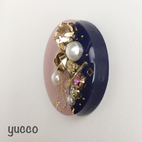 おーれ様❁⃘*お取置き【レジン＊ポニーフックヘアゴム帯留め】計2点