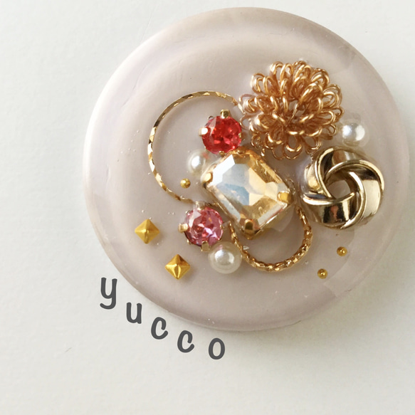 旧★レジンヘアゴム クリップ　不規則　マーブル　花束　ブーケ　ビジュー 旧☆レジンヘアゴム クリップ 不規則 マーブル 花束 ブーケ