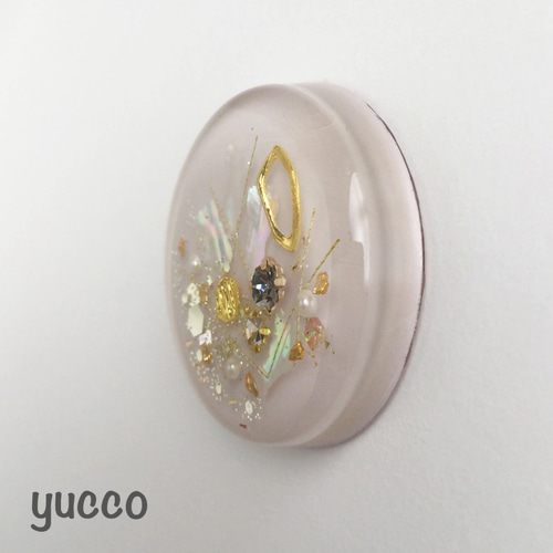 受注製作＊【レジン＊ポニーフックorヘアゴム】きらきらシェル