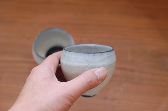 まるいカップ　白ぺあ　セット　➀ 3枚目の画像