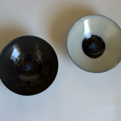 浅い小鉢～白黒 4枚目の画像