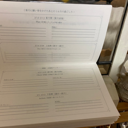 2021年版〝月に願いを〟手帳(透明カバー付) 3枚目の画像
